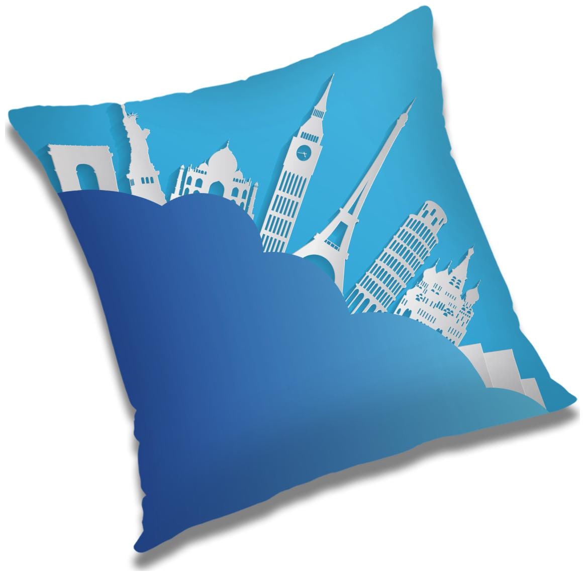 

RADANYA Abstract Cushion Cover with Filler Set 24x24 inch