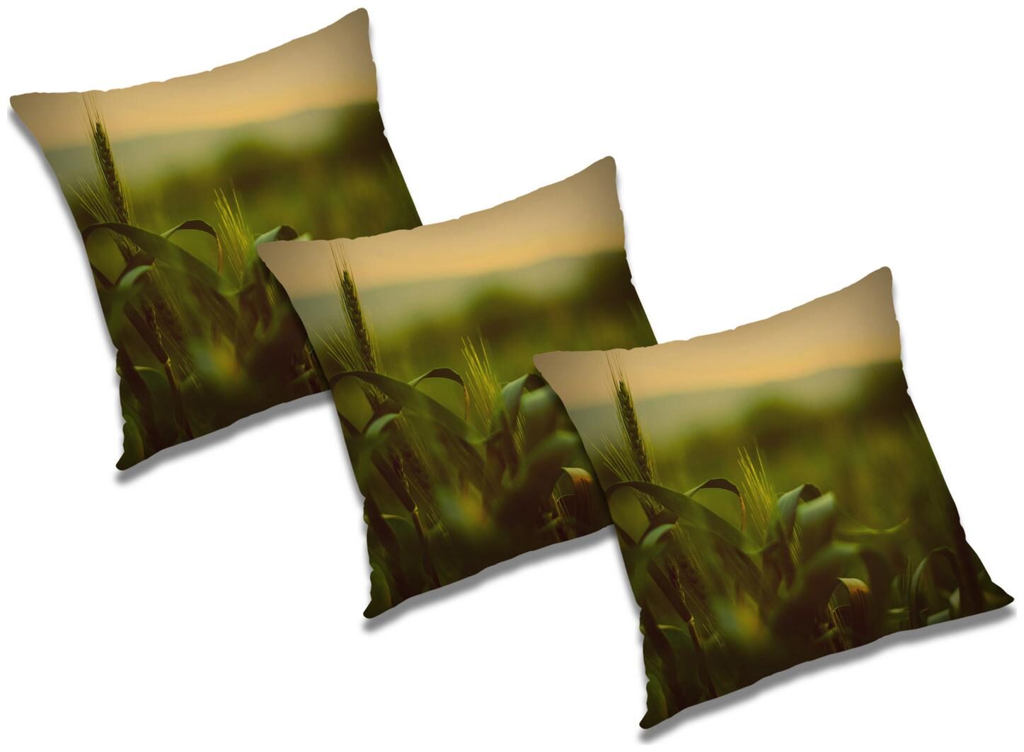 

RADANYA Abstract Cushion Cover with Filler (Set of 3) 12X12 inch