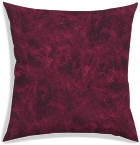 RADANYA Abstract Polyester Maroon Cushion Cover ( Extra large , Pack of 1 )