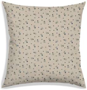 RADANYA Abstract Polyester White Cushion Cover ( Regular , Pack of 1 )