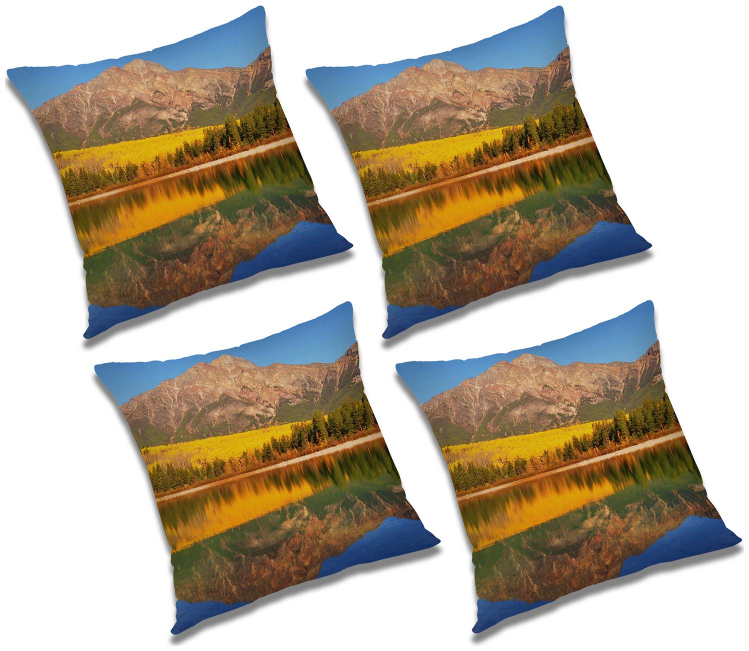 

RADANYA Abstract Cushion Cover with Filler (Set of 4) 20x20 inch