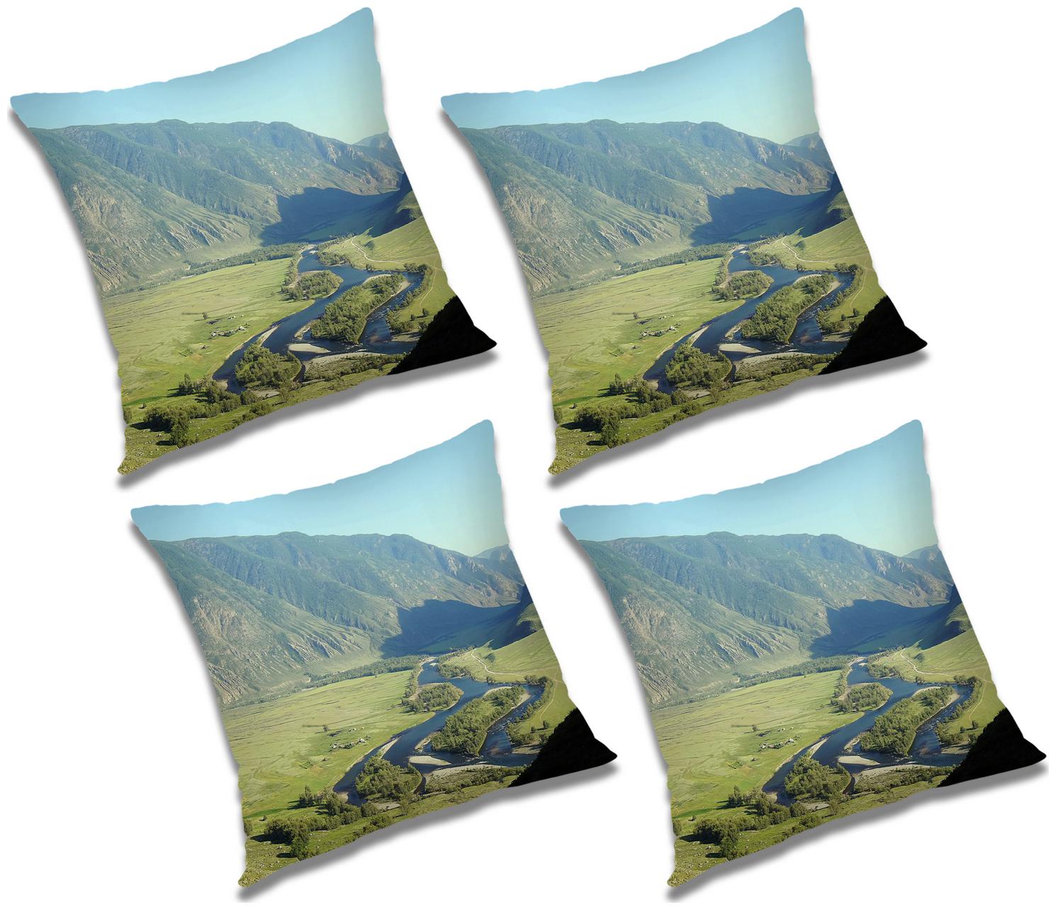 

RADANYA Abstract Cushion Cover (Set of 4) 18x18 inch
