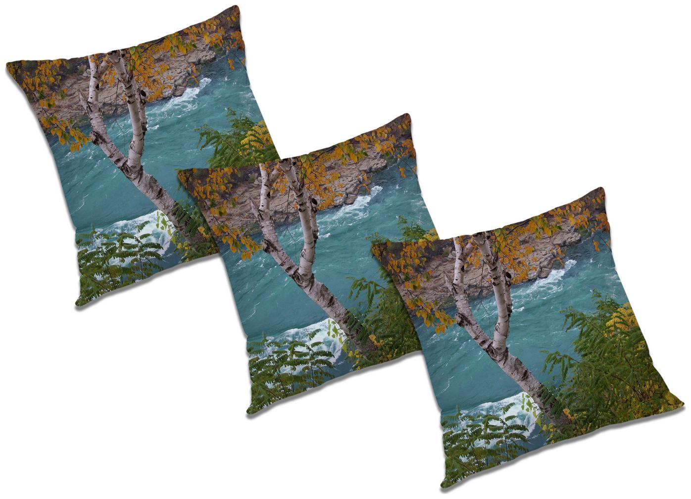 

RADANYA Abstract Cushion Cover (Set of 3) 24x24 inch