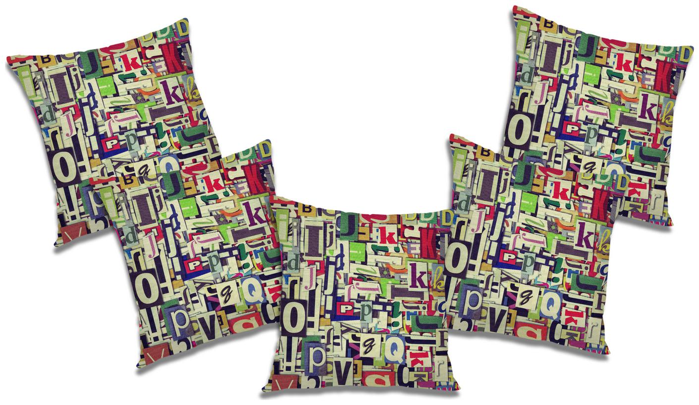 

RADANYA Abstract Cushion Cover (Set of 5) 18x18 inch