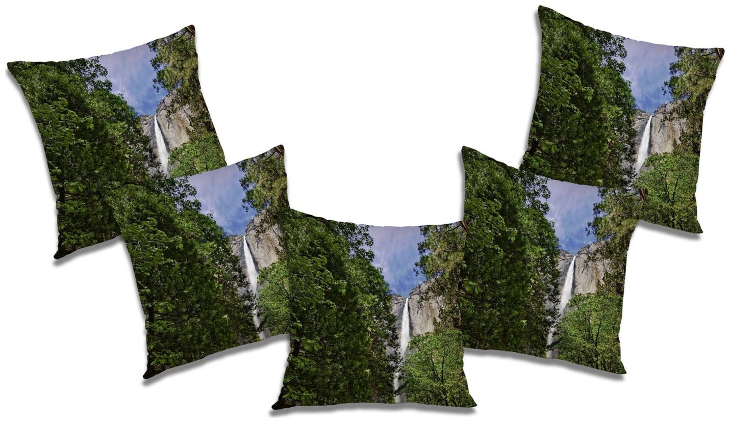 

RADANYA Abstract Cushion Cover with Filler (Set of 5) 20x20 inch