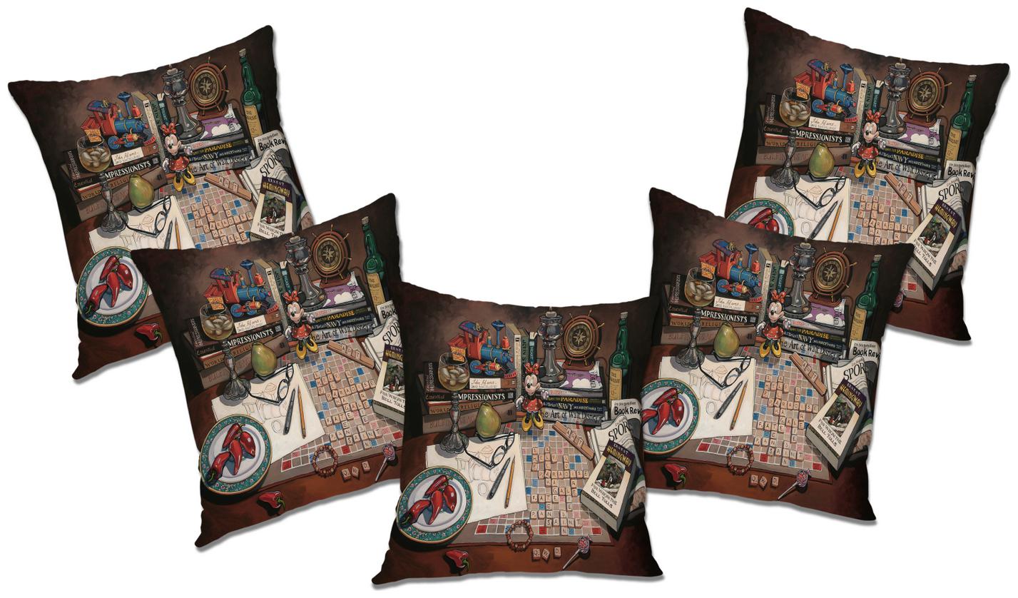 

RADANYA Abstract Cushion Cover (Set of 5) 12x12 inch