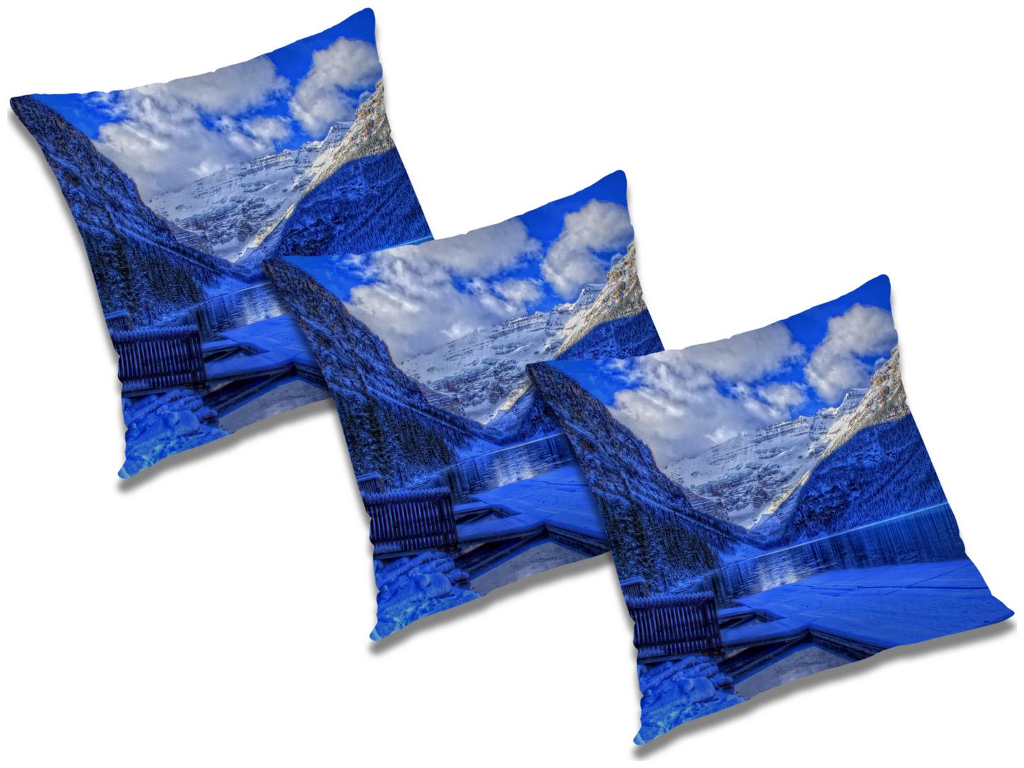 

RADANYA Abstract Cushion Cover with Filler (Set of 3) 16x16 inch