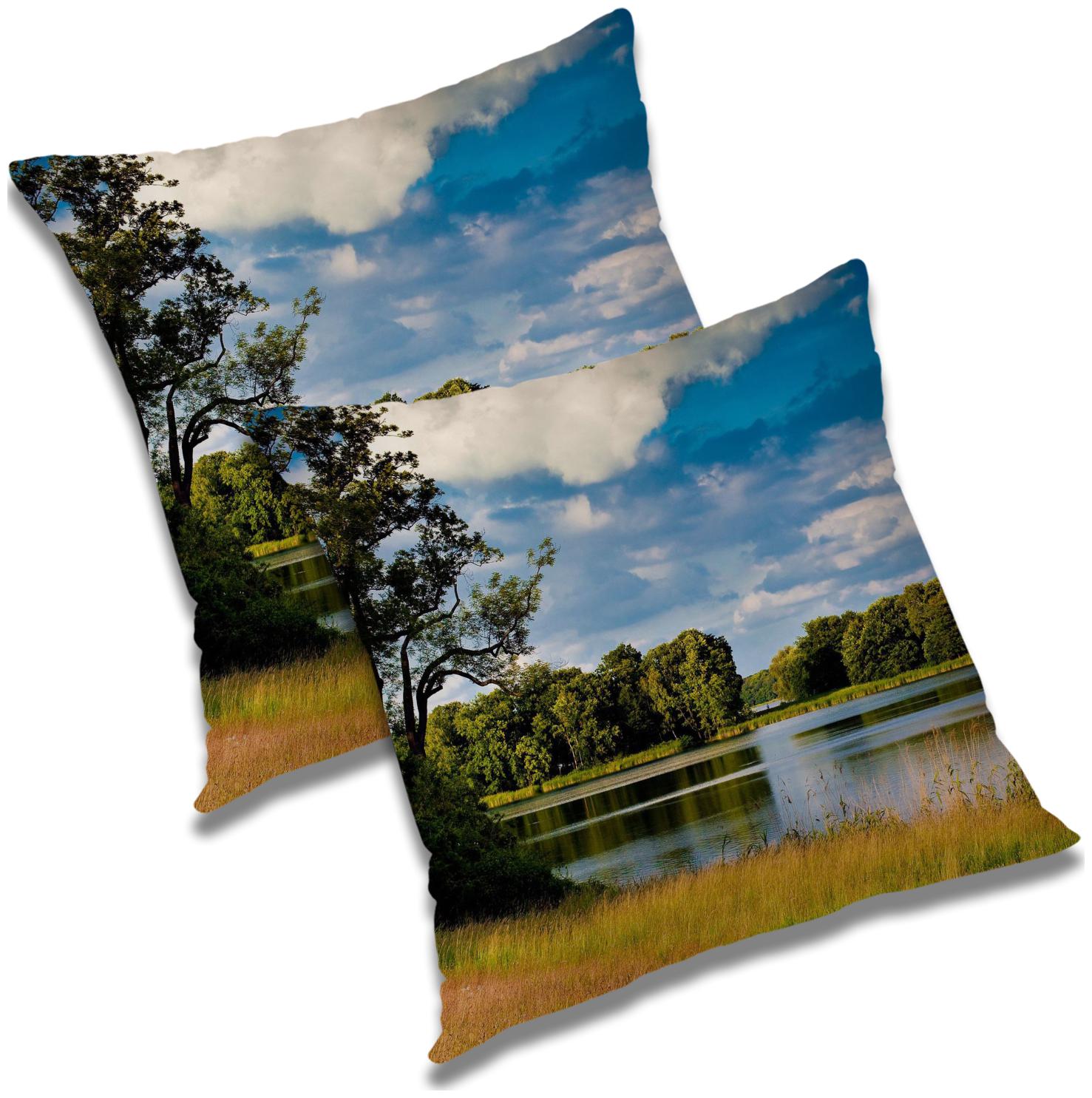 

RADANYA Abstract Cushion Cover 18x18 inch