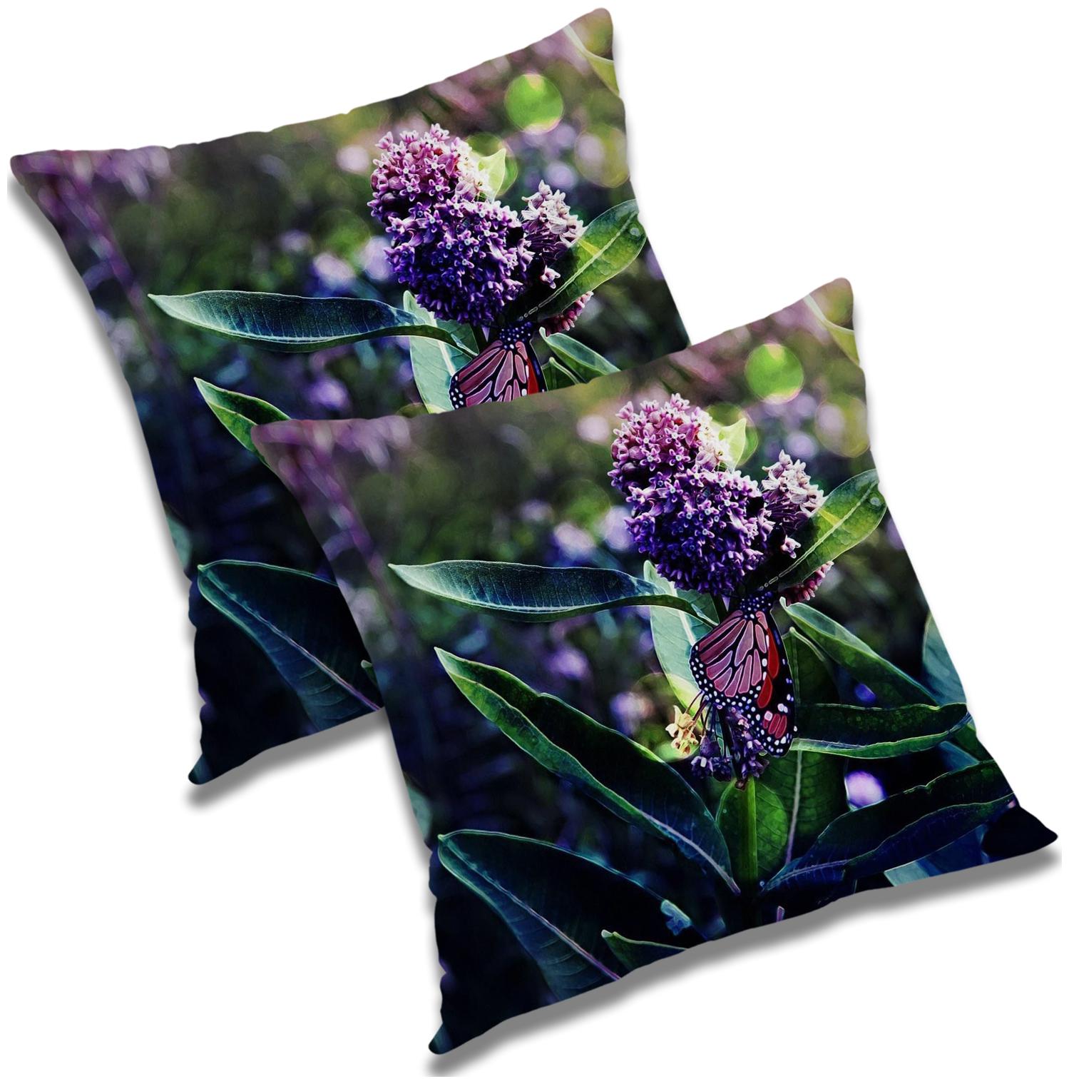 

RADANYA Abstract Cushion Cover with Filler (Set of 2) 12X12 inch
