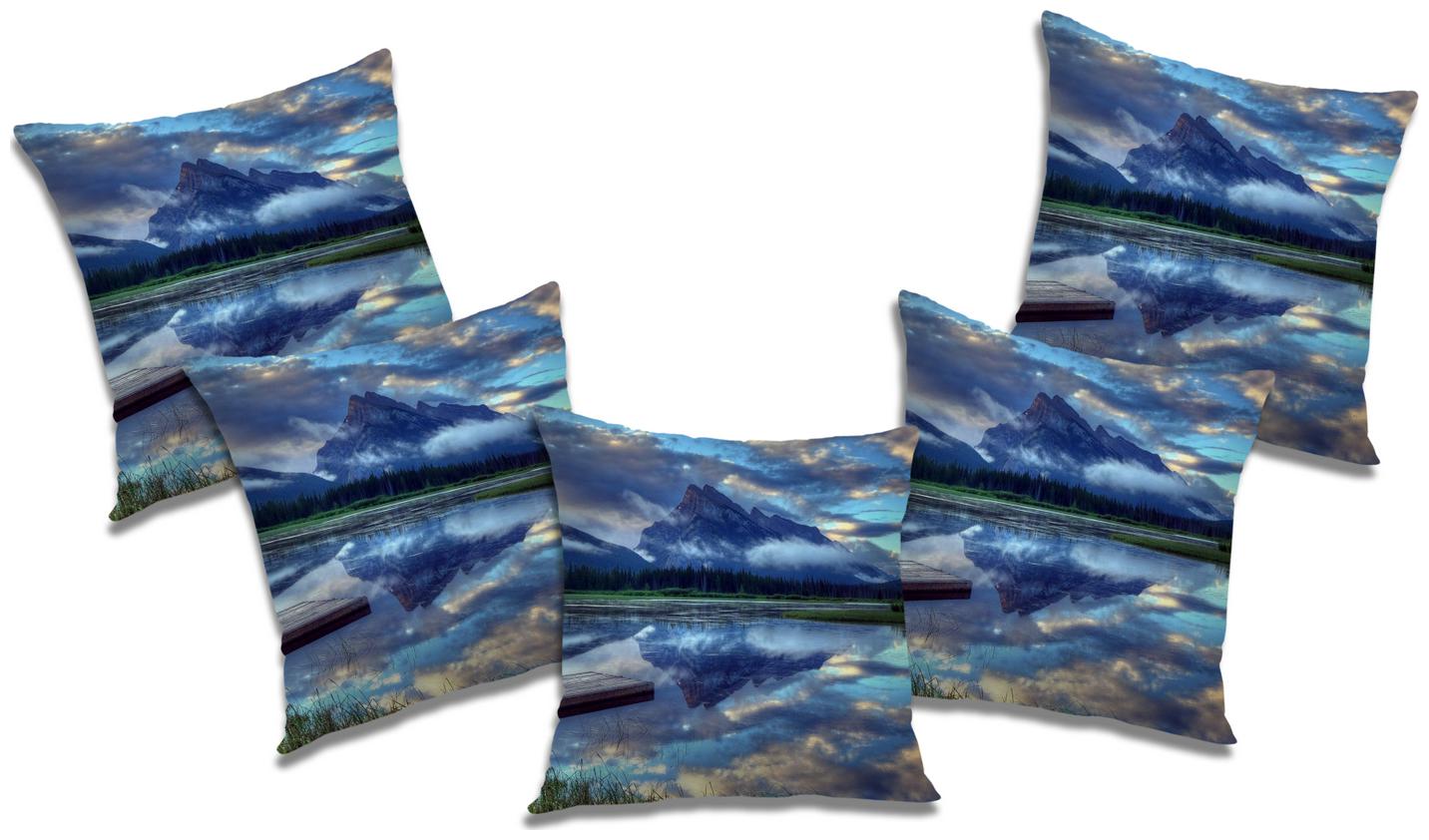 

RADANYA Abstract Cushion Cover with Filler (Set of 5) 20x20 inch