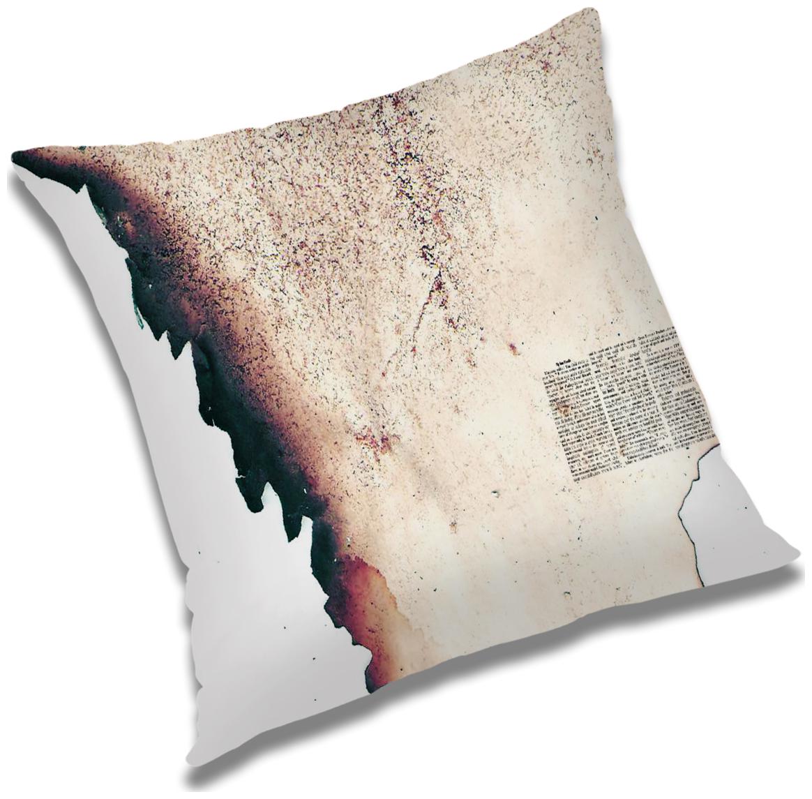 

RADANYA Abstract Polyester White Cushion Cover ( Extra large Pack of 1 )
