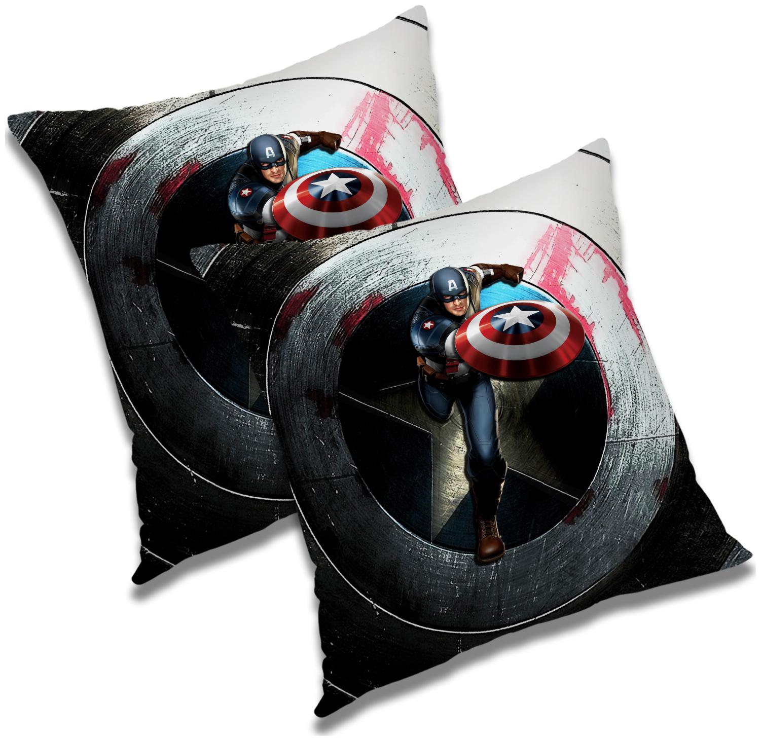 

RADANYA Abstract Polyester Black Cushion Cover ( Regular Pack of 2 )