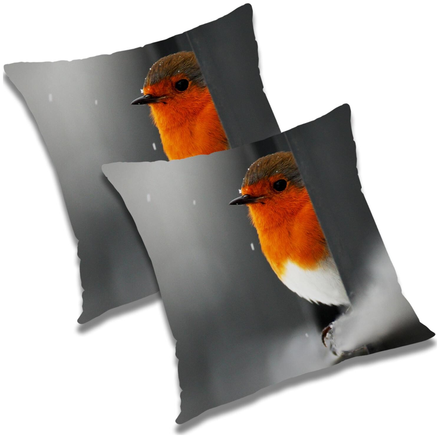 

RADANYA Abstract Polyester Grey Cushion Cover ( Large Pack of 2 )