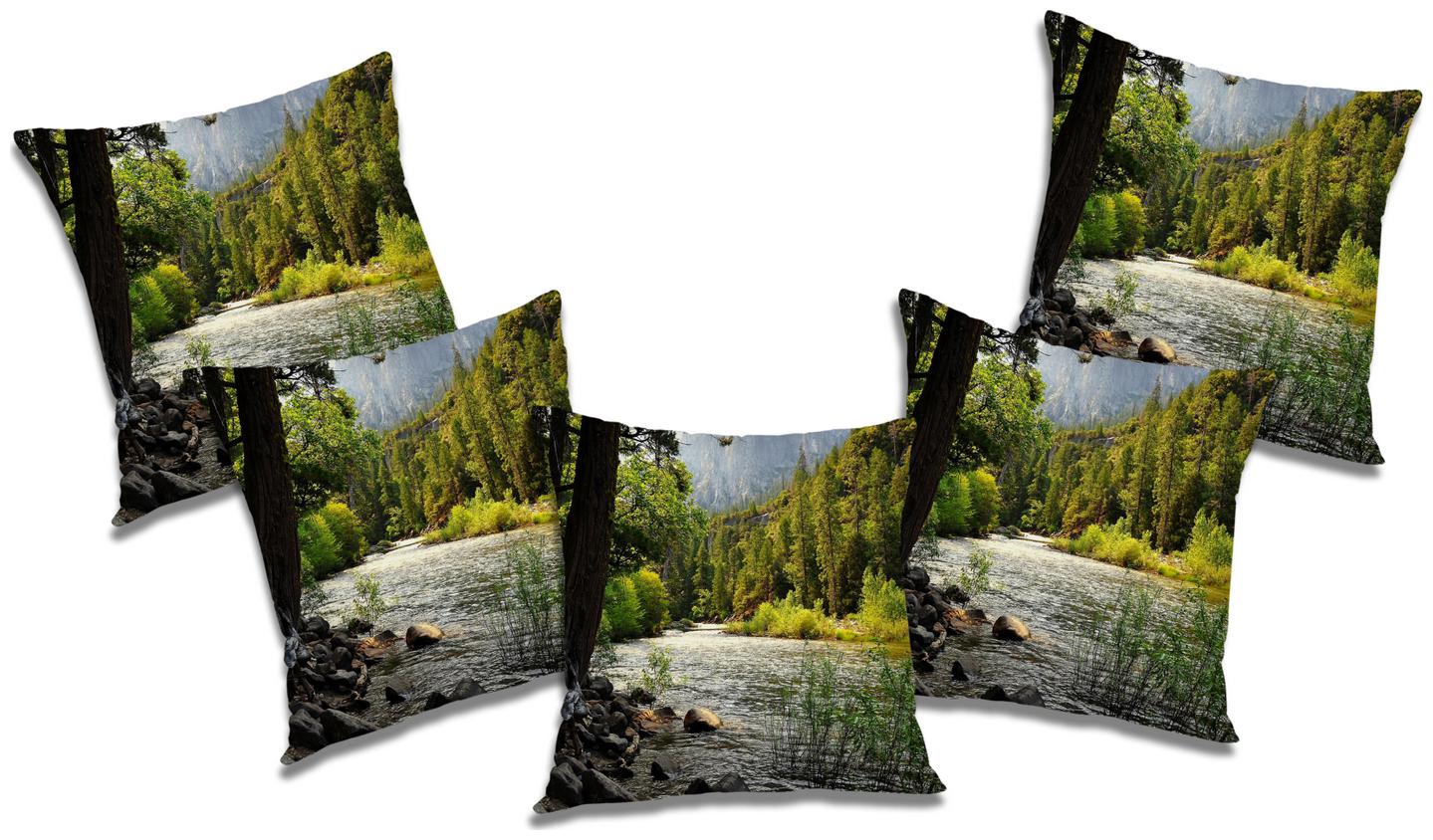 

RADANYA Abstract Cushion Cover (Set of 5) 18x18 inch