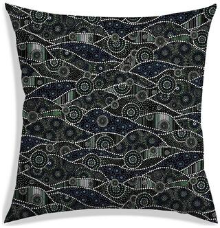 RADANYA Abstract Cushion Cover 24x24 inch