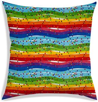 RADANYA Abstract Cushion Cover 24x24 inch