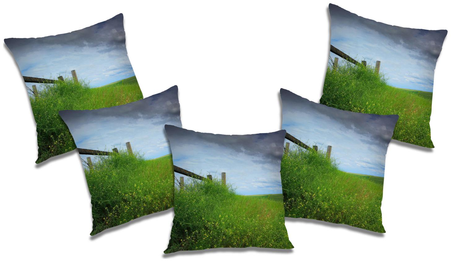 

RADANYA Abstract Cushion Cover (Set of 5) 12X12 inch