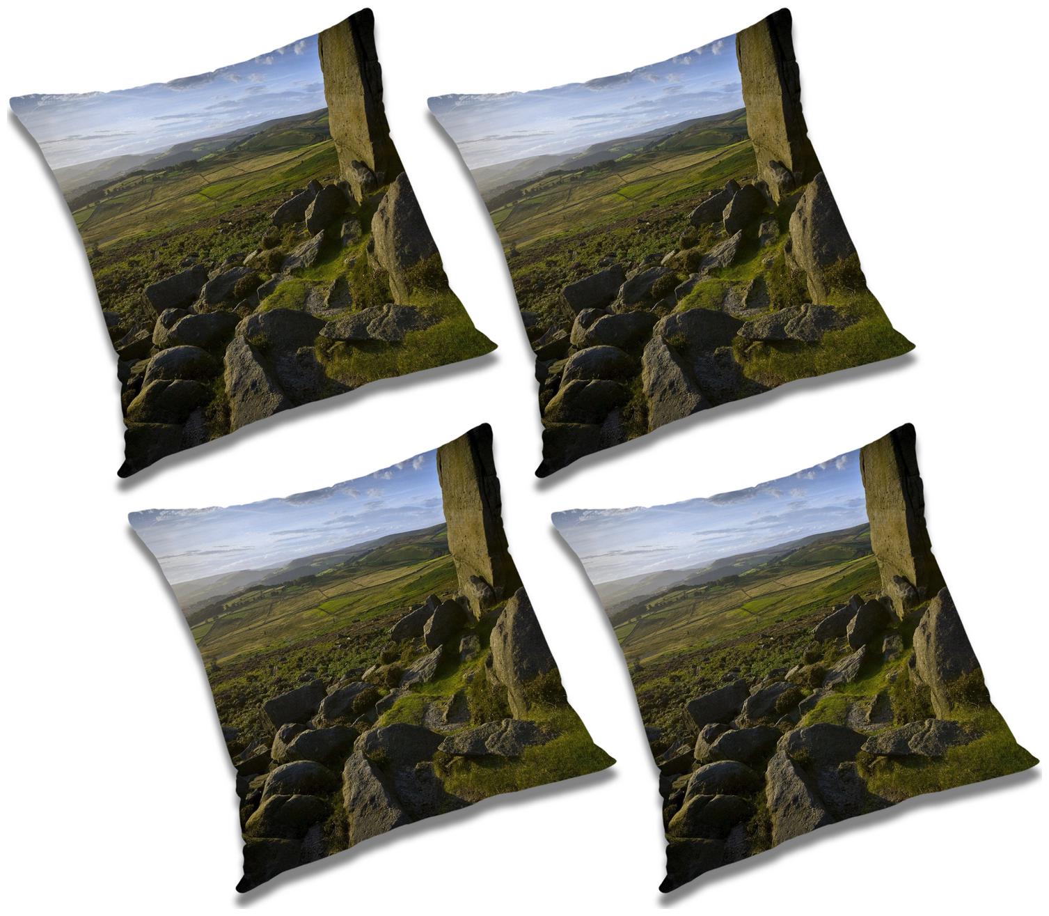 

RADANYA Abstract Cushion Cover (Set of 4) 18x18 inch