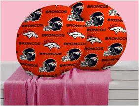 RADANYA Abstract Digitally Printed Round Cushion Cover Pillow Case With Filler Home D cor Set of 2 ,16 inch,Orange