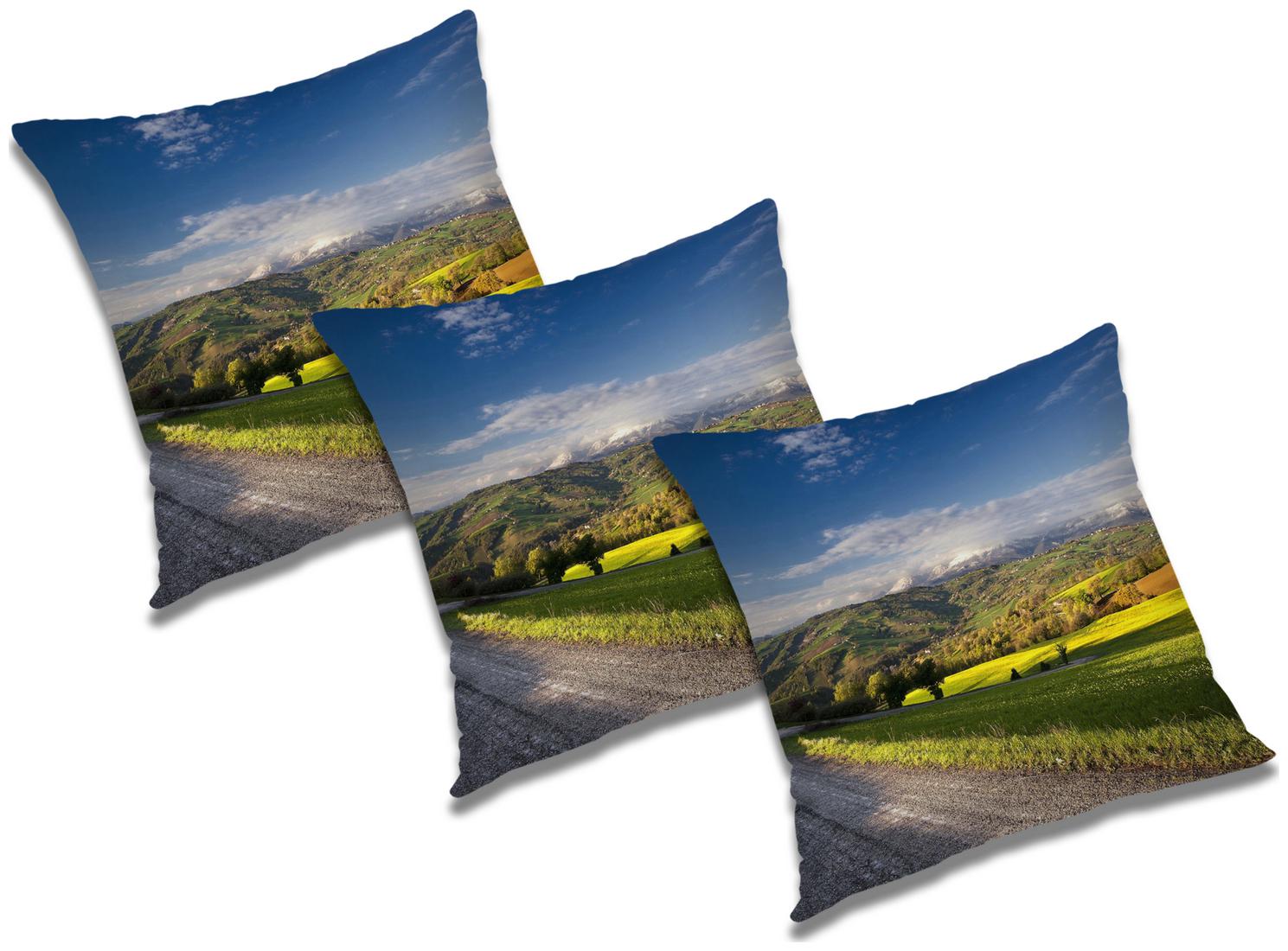 

RADANYA Abstract Cushion Cover with Filler (Set of 3) 12X12 inch