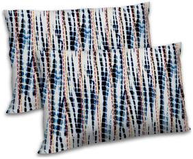 RADANYA Polyester Abstract Pillow Covers ( Pack of 2 , Multi )