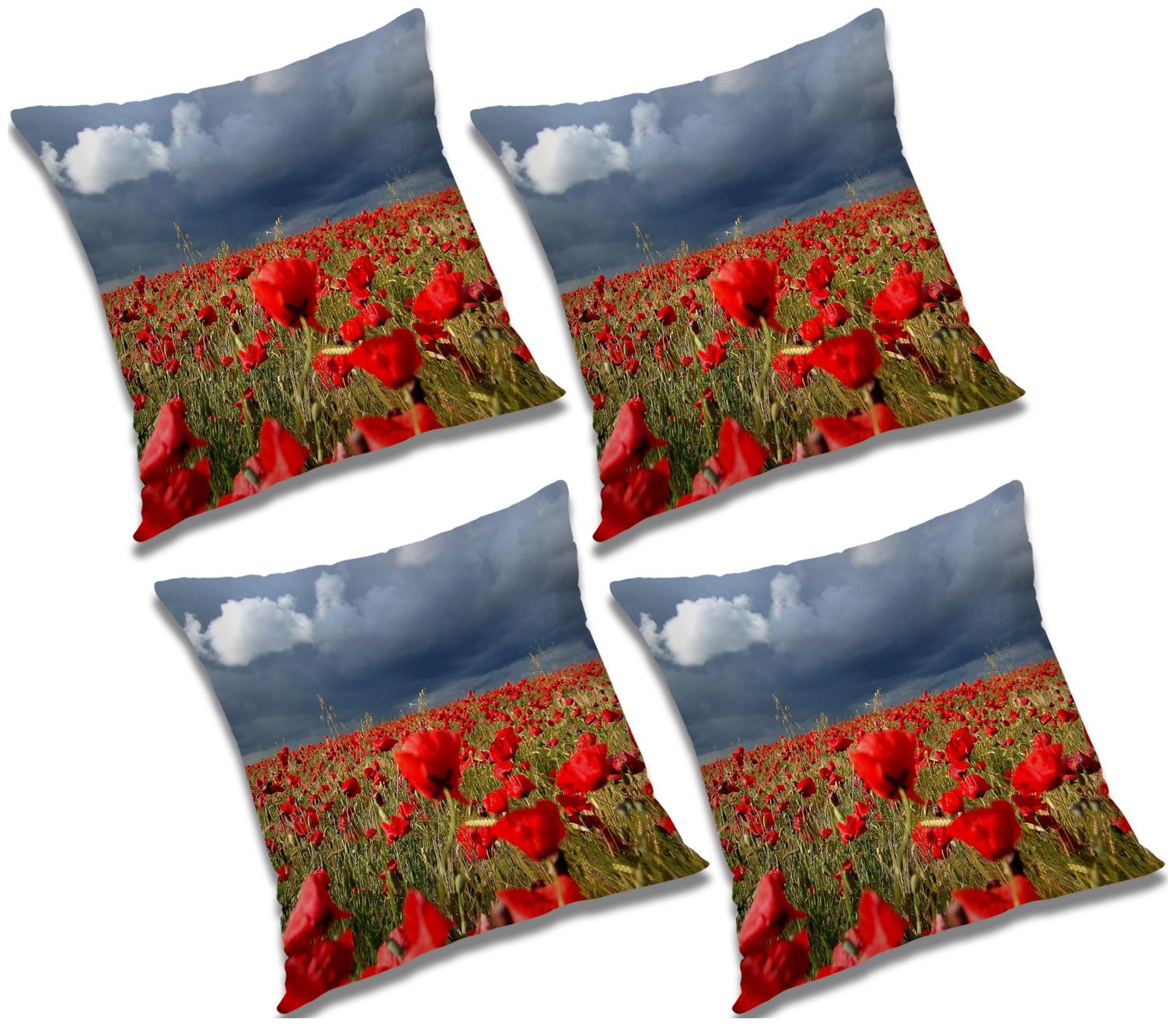 

RADANYA Abstract Cushion Cover with Filler (Set of 4) 20x20 inch
