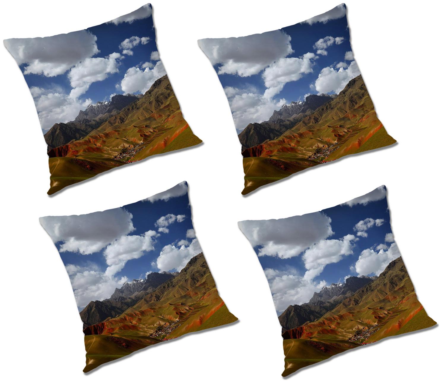 

RADANYA Abstract Cushion Cover (Set of 4) 18x18 inch