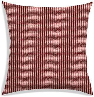 RADANYA Abstract Polyester Blue Cushion Cover ( Large , Pack of 1 )