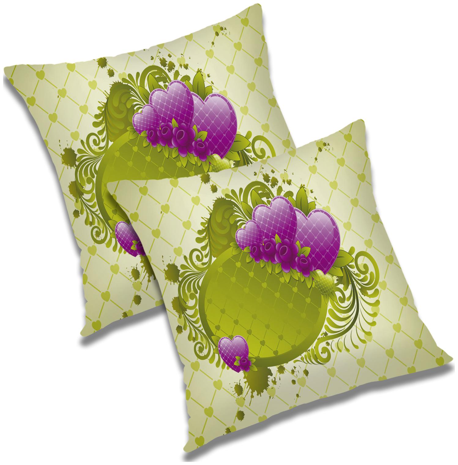

RADANYA Abstract Cushion Cover with Filler Set 24x24 inch