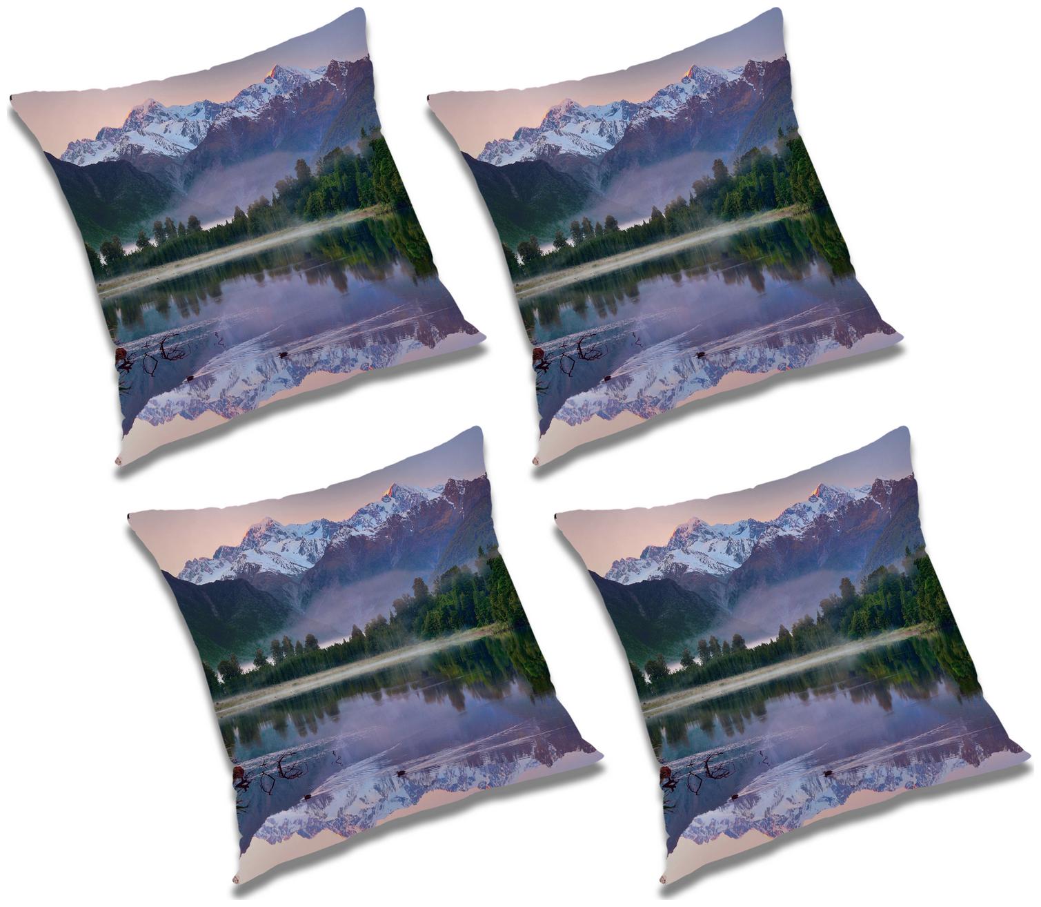 

RADANYA Abstract Cushion Cover with Filler (Set of 4) 18x18 inch