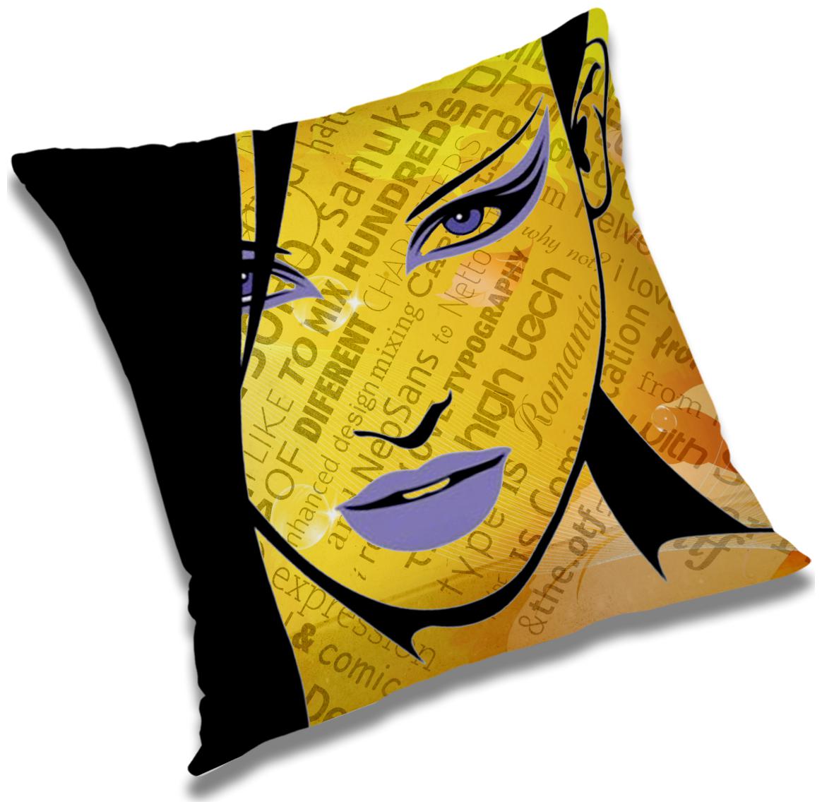 

RADANYA Abstract Cushion Cover with Filler Set 16x16 inch