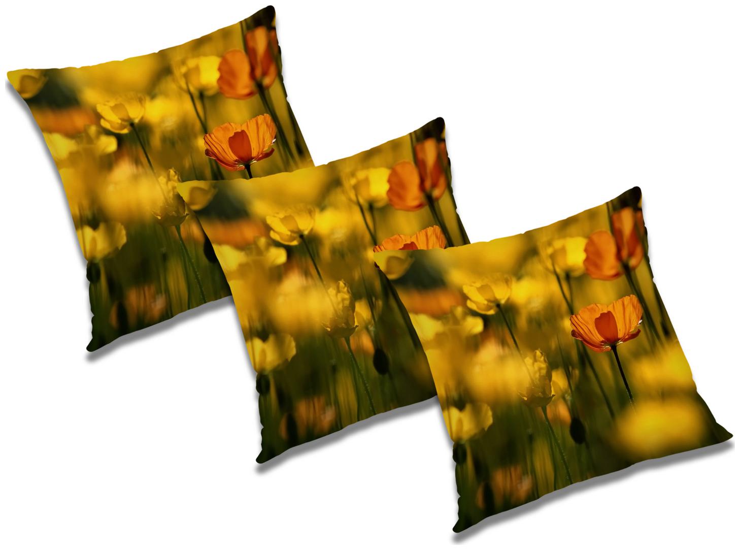 

RADANYA Abstract Cushion Cover with Filler (Set of 3) 24x24 inch