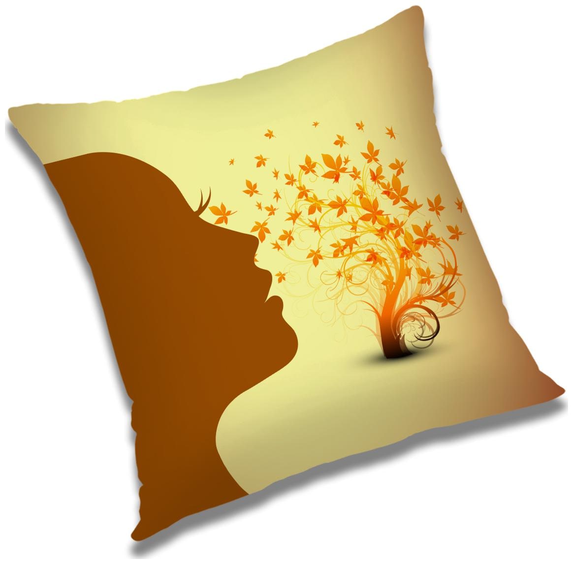 

RADANYA Abstract Polyester Beige Cushion Cover ( Large Pack of 1 )