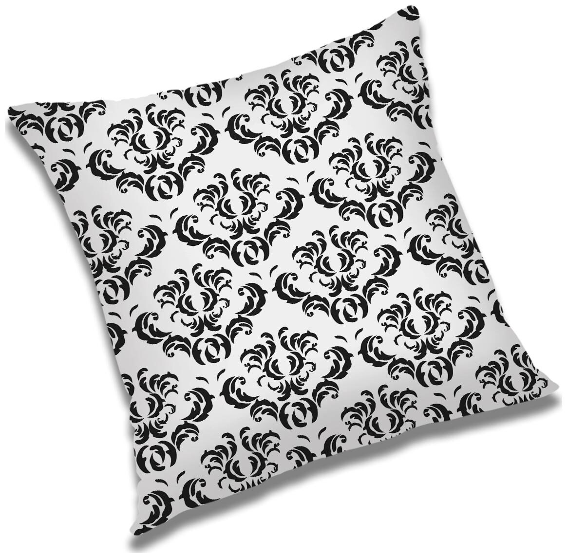 

RADANYA Abstract Polyester Black Cushion Cover ( Large Pack of 1 )