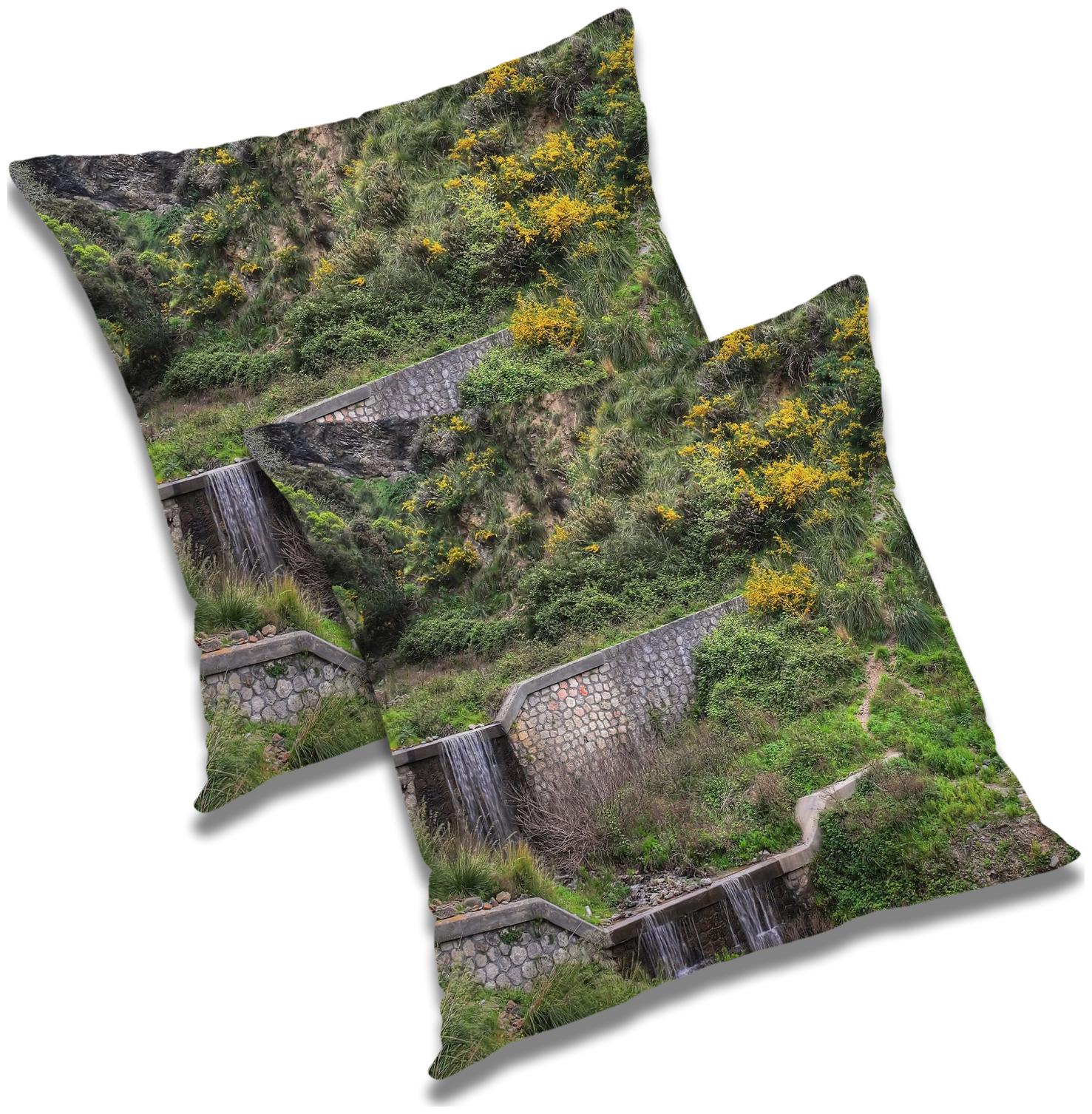 

RADANYA Abstract Cushion Cover with Filler (Set of 2) 24x24 inch