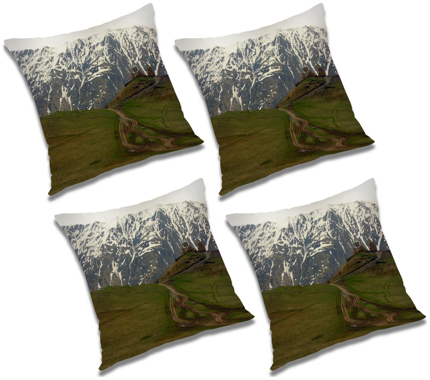 

RADANYA Abstract Cushion Cover with Filler (Set of 4) 24x24 inch
