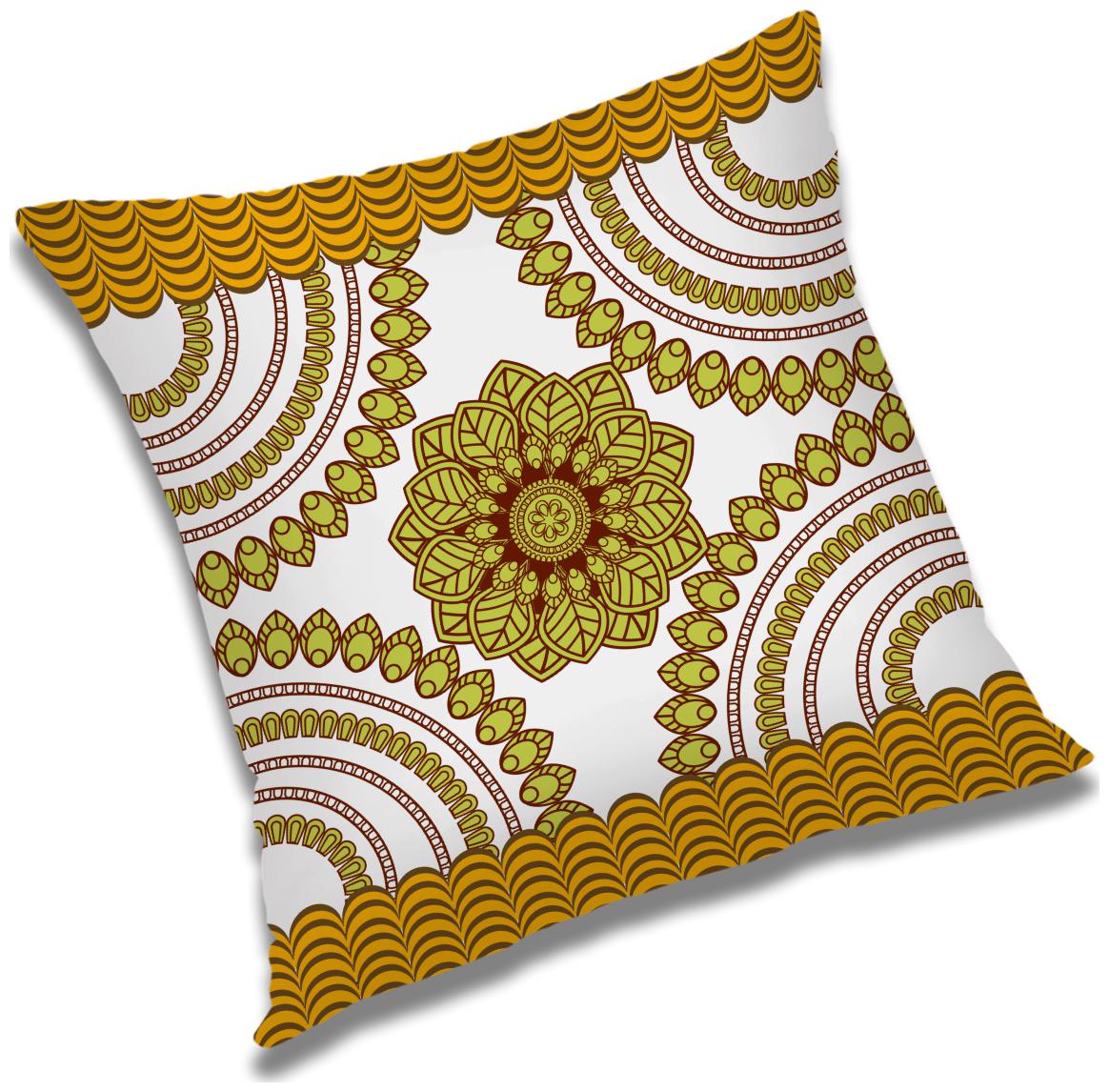 

RADANYA Abstract Cushion Cover with Filler Set 12x12 inch