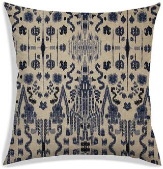 RADANYA Abstract Polyester Beige Cushion Cover ( Extra large , Pack of 1 )