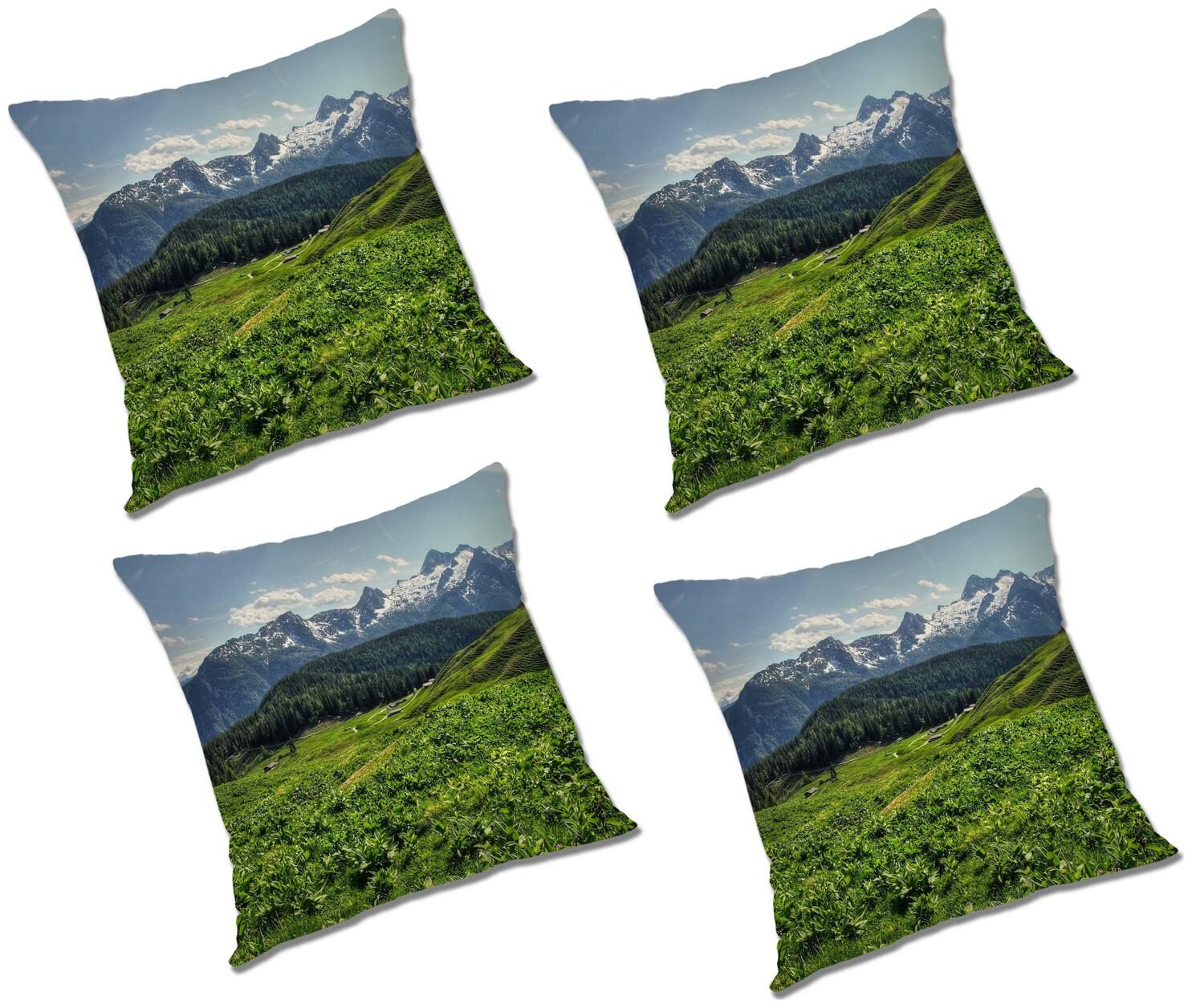 

RADANYA Abstract Cushion Cover (Set of 4) 18x18 inch