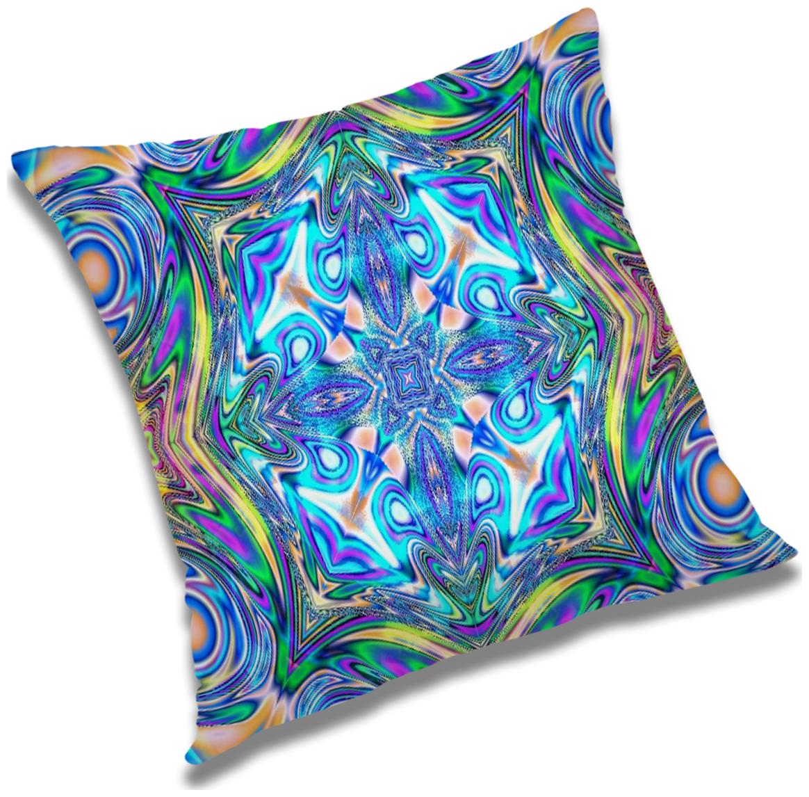 

RADANYA Abstract Cushion Cover with Filler Set 16x16 inch