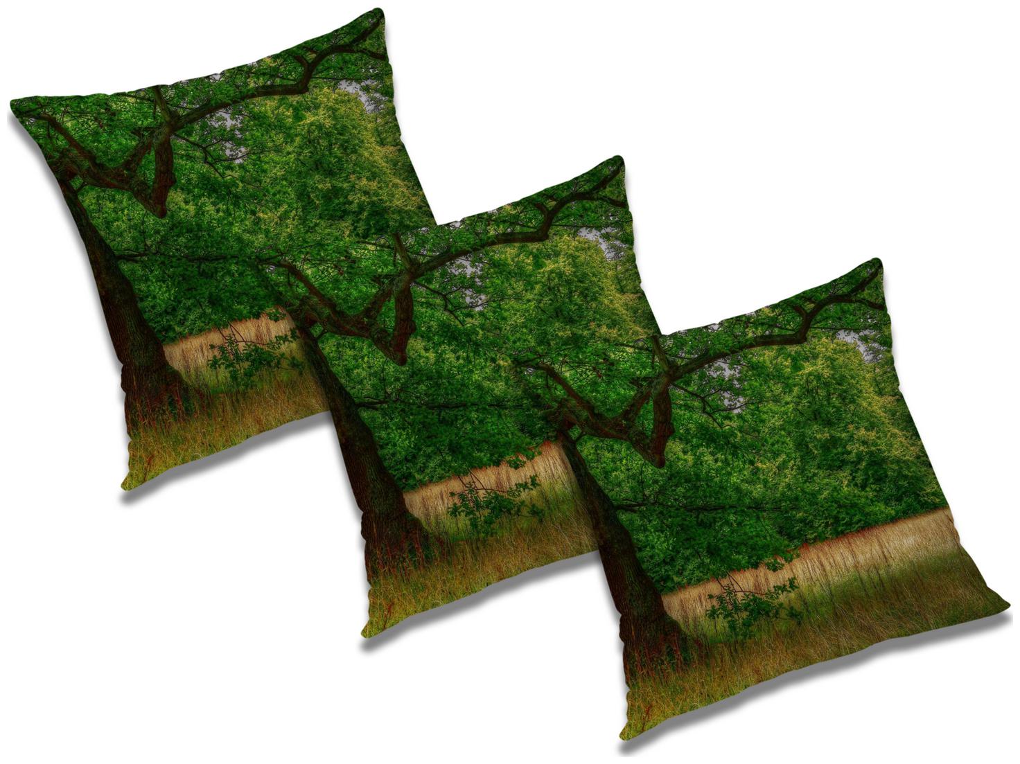 

RADANYA Abstract Cushion Cover with Filler (Set of 3) 18x18 inch