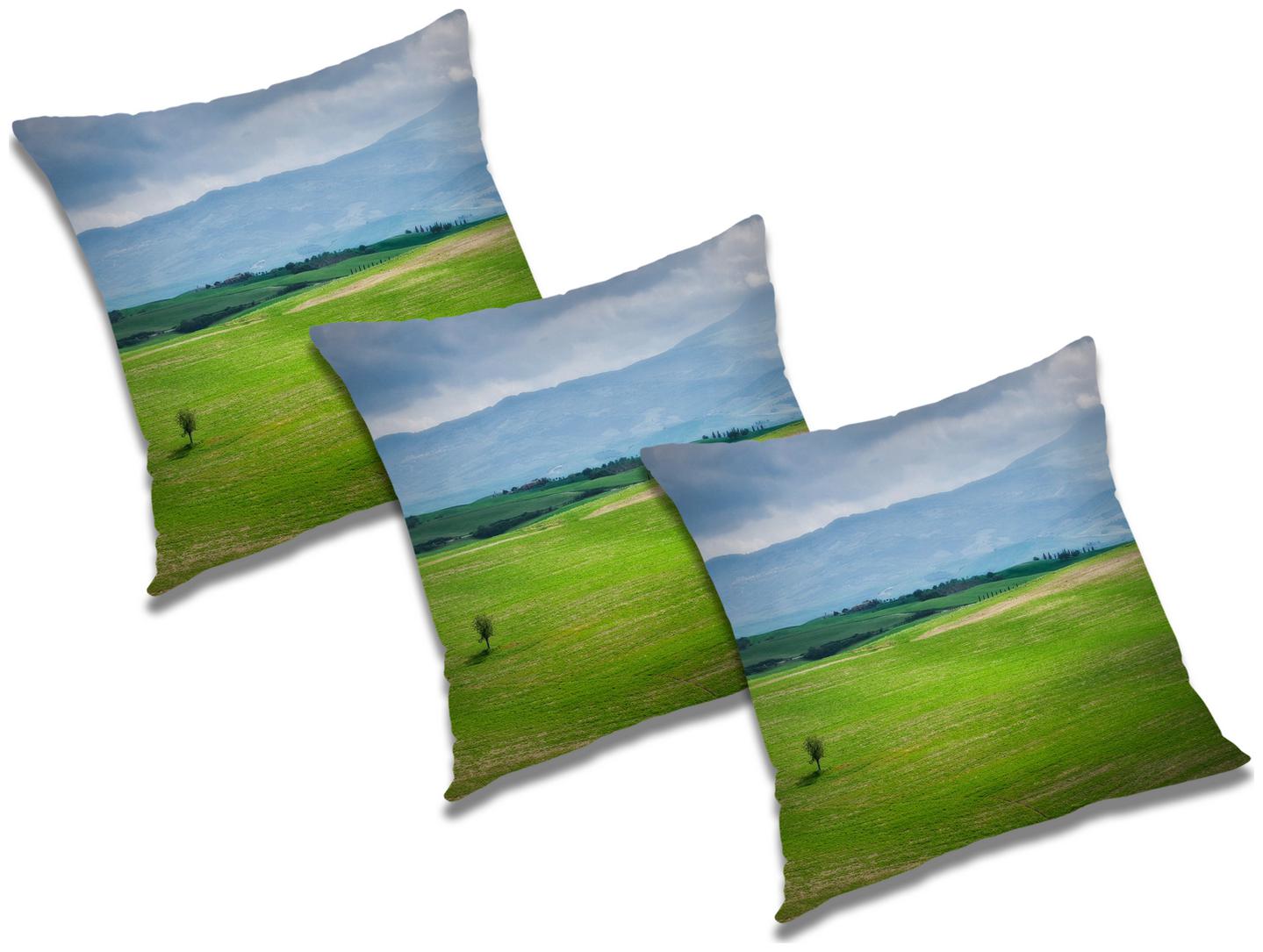 

RADANYA Abstract Cushion Cover with Filler (Set of 3) 24x24 inch