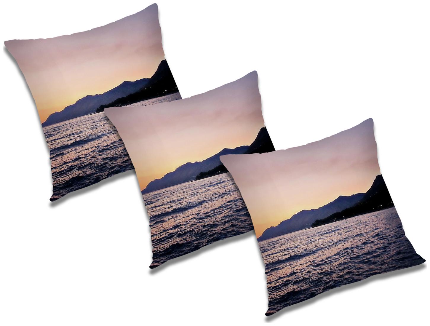 

RADANYA Abstract Cushion Cover with Filler (Set of 3) 18x18 inch