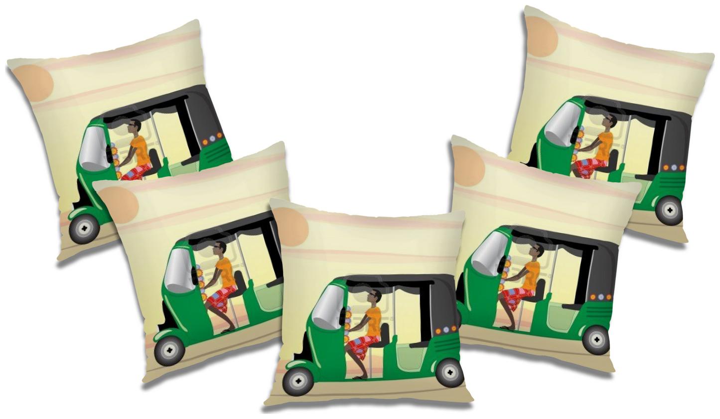 

RADANYA Abstract Cushion Cover with Filler (Set of 5) 20x20 inch