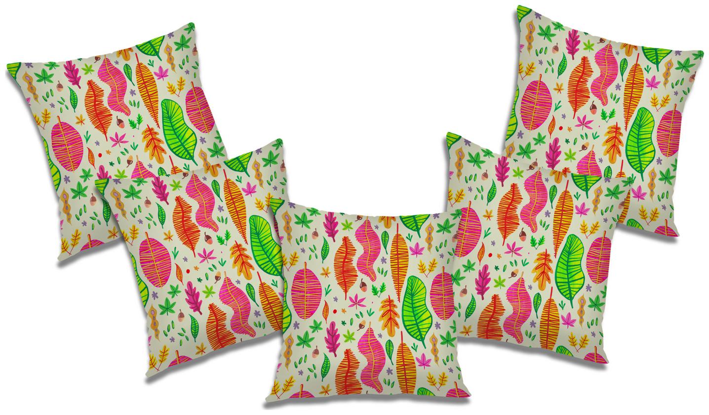 

RADANYA Abstract Cushion Cover (Set of 5) 12X12 inch