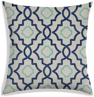 RADANYA Abstract Polyester Off-white Cushion Cover ( Extra large , Pack of 1 )