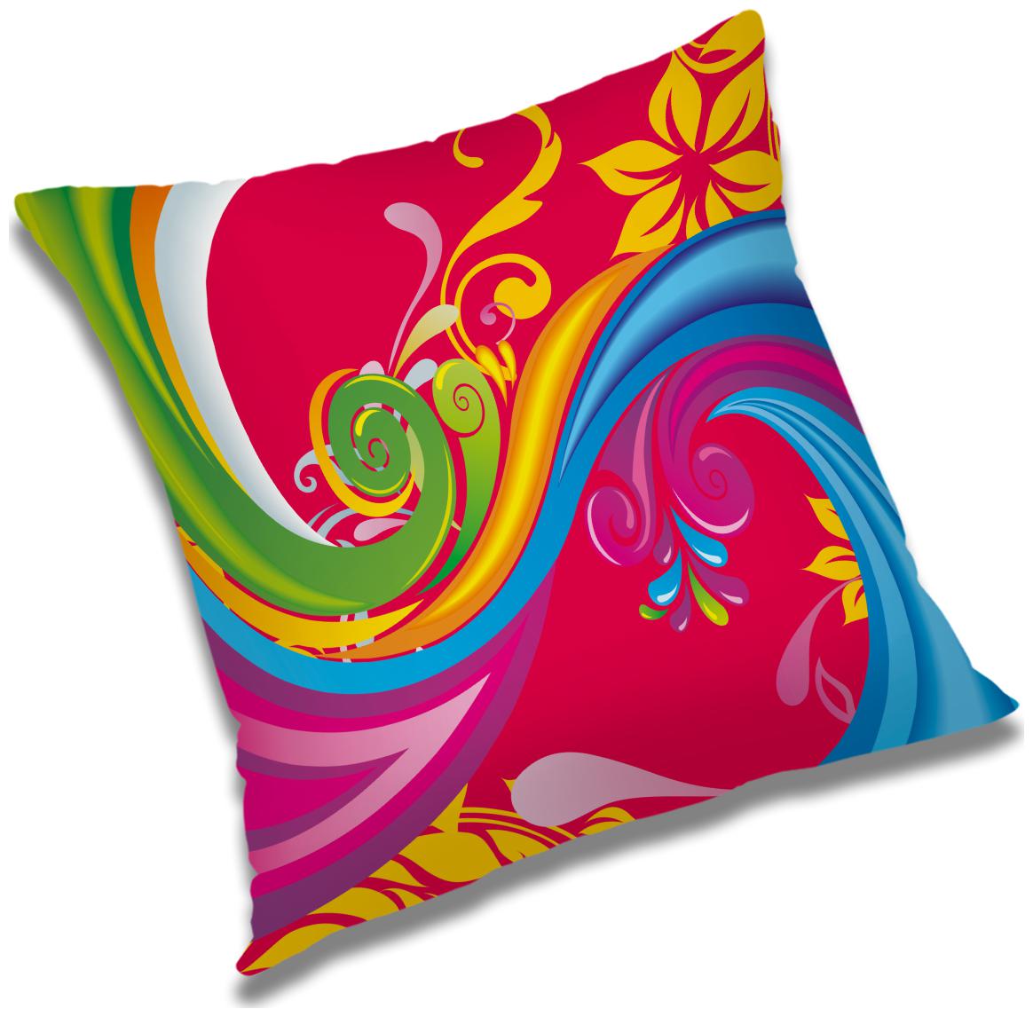 

RADANYA Abstract Cushion Cover with Filler Set 12X12 inch