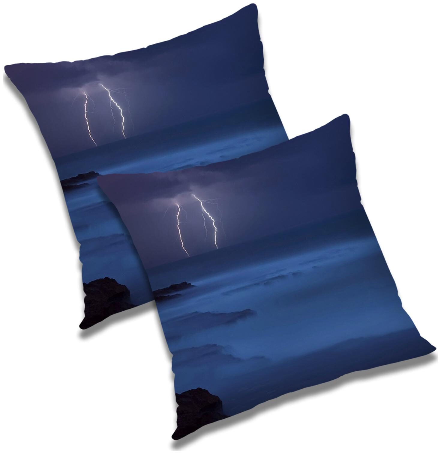 

RADANYA Abstract Cushion Cover with Filler (Set of 2) 12X12 inch