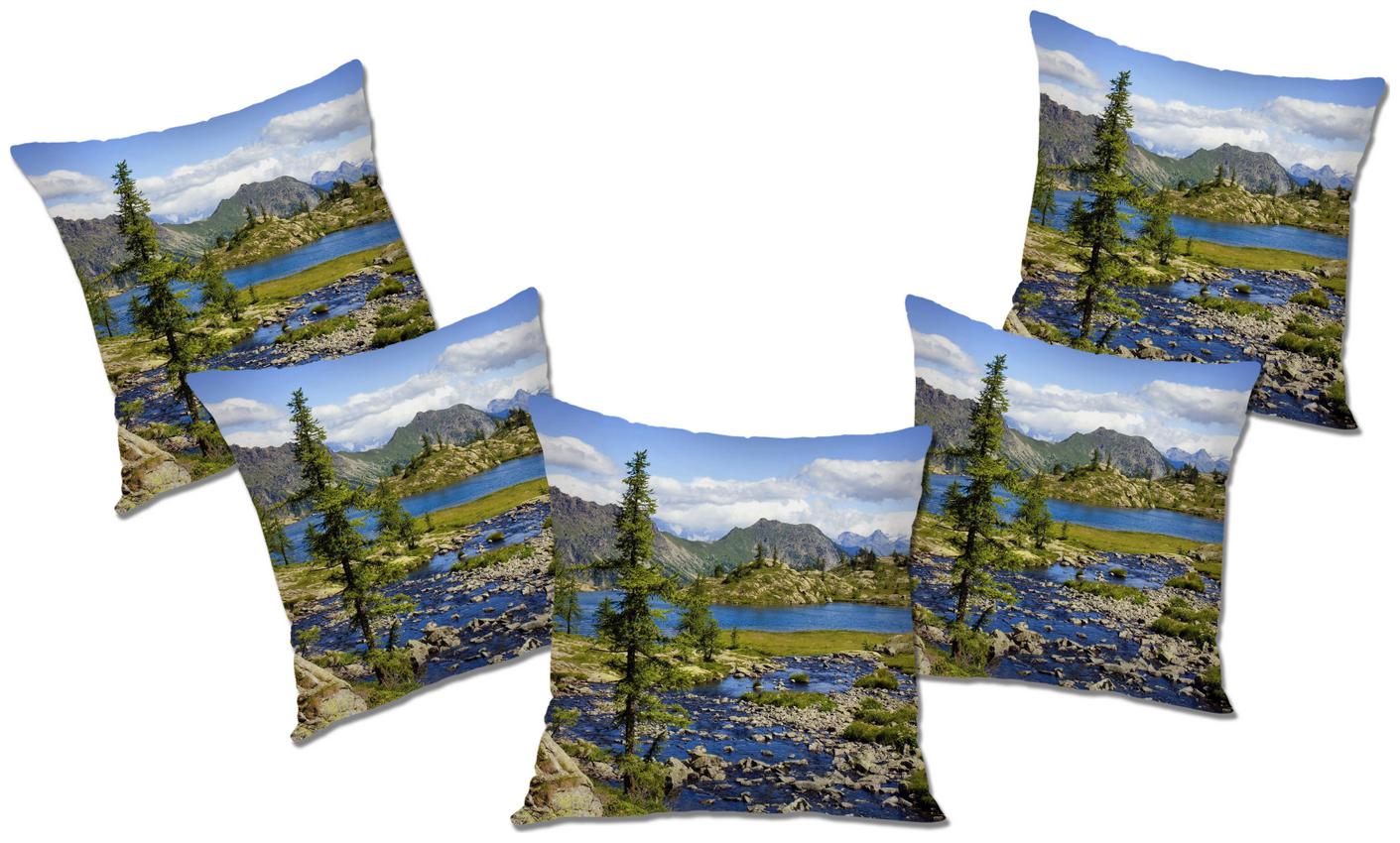 

RADANYA Abstract Cushion Cover (Set of 5) 16x16 inch