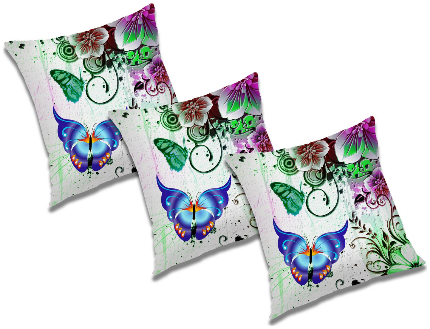 

RADANYA Abstract Cushion Cover with Filler (Set of 3) 24x24 inch